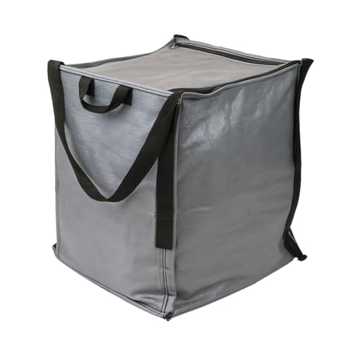 DURASACK 22-Gallon Heavy Duty Storage Tote, Gray