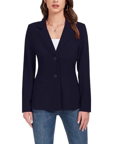 MINTLIMIT Womens Casual Blazers Dressy Lapel Collar 2025 Open Front Work Office Long Sleeve Suit Jackets Blazer4