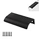 Griffe aus Aluminiumlegierung, 150 mm, für Schubladen, Schränke, Schränke, 6 Stück