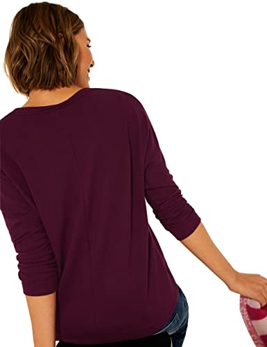 STREET-ONE-Damen-New-Ellen-T-Shirt-Dark-Vintage-Blue-46
