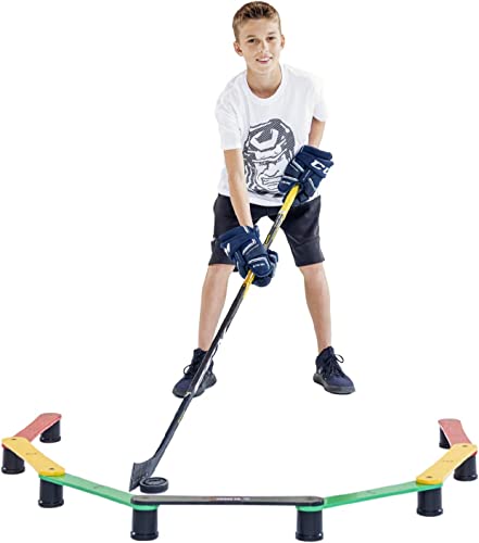 Hockey Revolution Lightweight Stickhandling Training Aid, Equipment for Puck Control, Reaction Time and Coordination - My Enemy