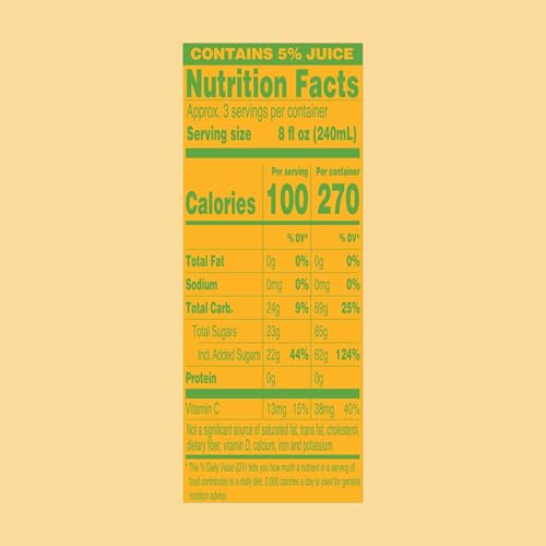 Image of AriZona Mucho Mango | Fruit Juice Cocktail | 22 Fl Oz (12 Pack)