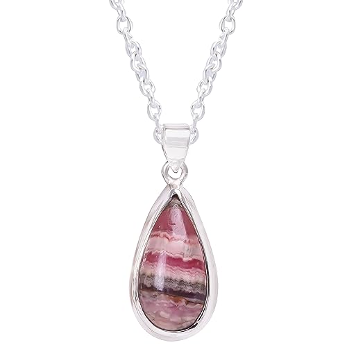 Gemkora Natural Real Rhodochrosite...