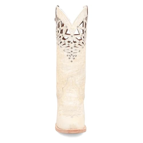 Dan Post Miley Cut-Outs Rhinestone Snip Toe Pull on Western Boot2