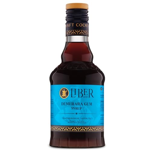 Liber & Co. Demerara Gum Syrup (12.7 fl oz) - Rich Cocktail Syrup...