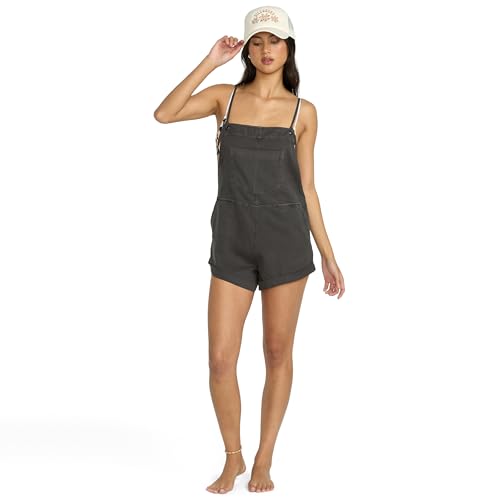Image of Billabong Women's Wild Pursuit Cotton Twill Blend Romper