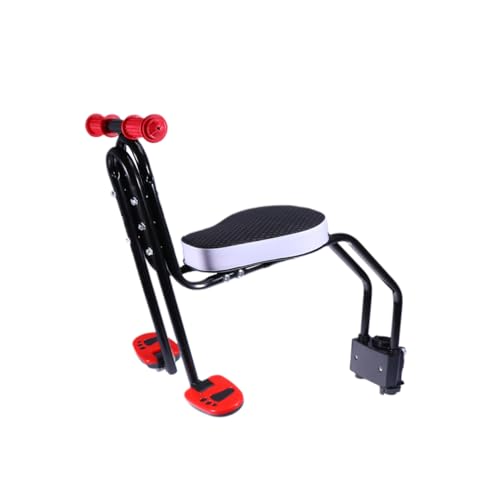 Yardwe Bicycle Seat for Boys and Girls Rear Bike Seat with Training Wheels Armrest Pedal Quick Dismounting Preposed Safety