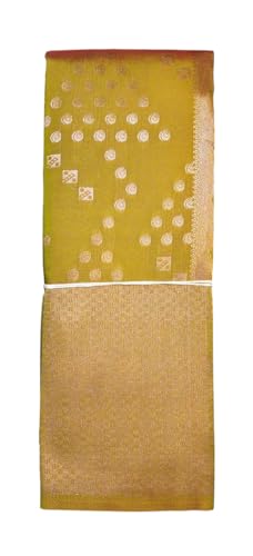 Image of Sree Kumaran Women's Handloom Kanchipuram Silk Saree With Blouse