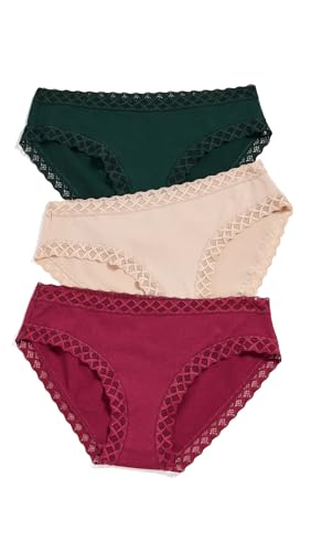 Image of Natori womens Bliss Girl Brief 3-pack Panties, Bliss Girl Brief 3-pack Panties