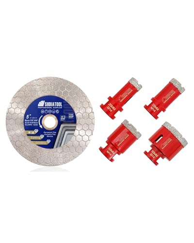 Lame de scie diamantée SHDIATOOL et set de foret diamanté robuste