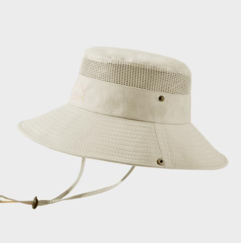 Solid Color Big Brim Sun Hat Outdoor Mountaineering Protection