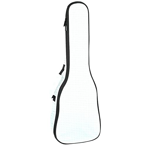 Housse pour ukulélé soprano à pois : protégez votre instrument de la pluie