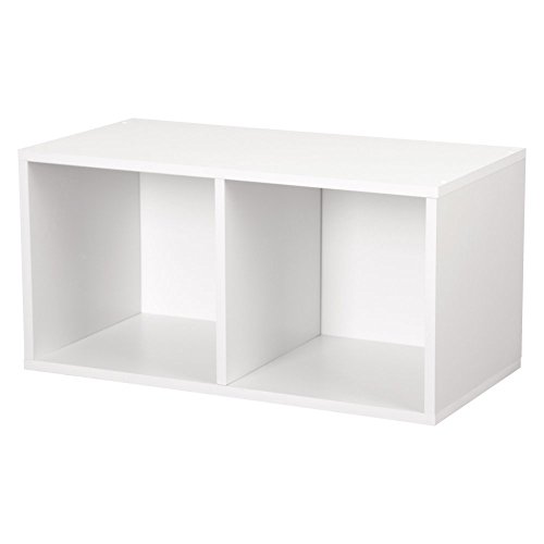 Foremost 327801 Modular Large Divided Cube Storage System, White