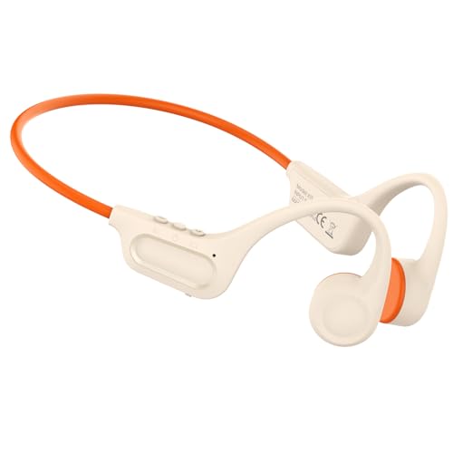 MONODEAL Knochenschall Kopfhörer Bluetooth 5.3 Open-Ear Kopfhörer, Typ-C Ladeanschluss, IPX6 wasserdichte Bone Conduction Headphones Zum Joggen, Radfahren, Fitness