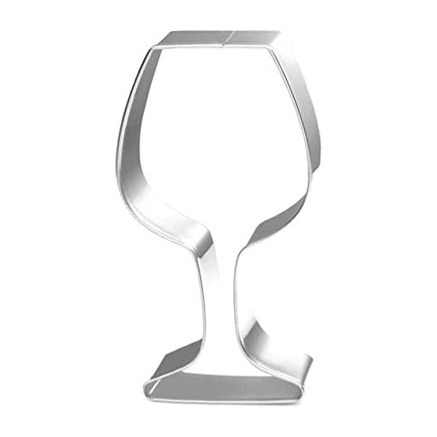 WDYJMALL Goblet Wine Glass Shaped Cookie Cutter Cover