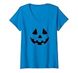 Photo Gallery donna blu zucca halloween autismo consapevolezza maglietta con collo a v Photo Gallery donna blu zucca halloween autismo consapevolezza maglietta con collo a v