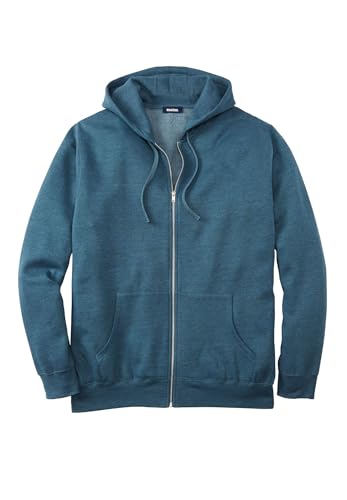 Image of KingSize Men's Big & Tall Fleece Zip-front Hoodie Jacket