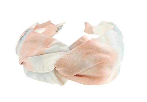 Glamour Girlz - Diadema de gasa para mujer, diseño de espirales en colores pastel