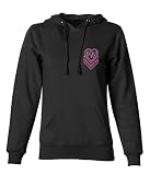 Metal Mulisha Damen Lonely Heart Pullover Hoodie, schwarz, Small
