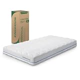 Kingshouse Colchón Individual Espuma Alta Densidad 15 cm CLOUDSINGLE15 en Caja, Media Firmeza, Hipoalergénico,...