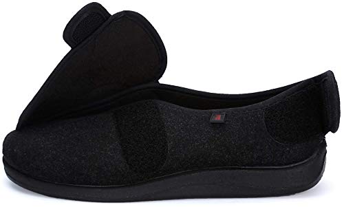 Image of JIONS Women Men Adjustable Velcr Extra Wide Shoes Swollen Feet Diabetic
