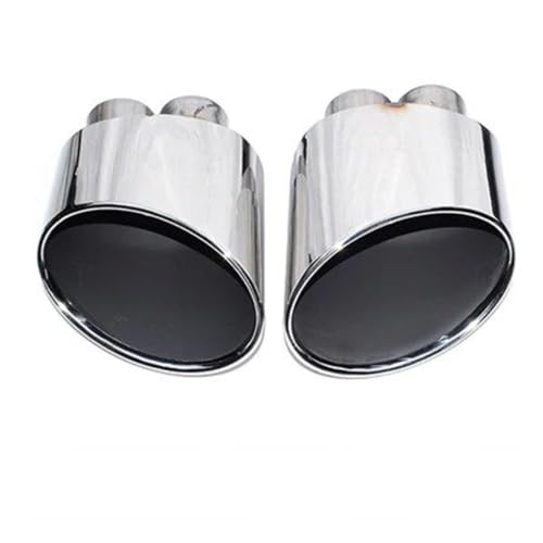 Cola de escape cromada Silver 1 que mejora el diseño y sonido de tu silenciador Audi S3