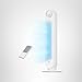 Dreo Tower Fan for Bedroom, 25ft/s Velocity Quiet Floor Fan, 90° Oscillating Fans for Indoors with 4 Speeds, 4 Modes, 8H Timer, Standing Fans, Bladeless Fan, White, Nomad One (DR-HTF007)
