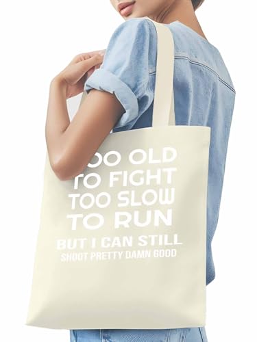 Canvas Tote Bag, but I Can Still Funny Words Aesthetic Canvas Tote Handbags for Women Shoulder Bag,3