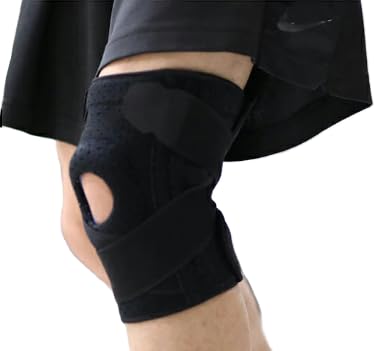 膝サポーター スポーツ メンズ レディース 男女兼用 膝パッド しっかり 保護 固定 筋肉 ゴルフ バレーボール ウォーキング ランニング サッカー 子供 ジュニア 高齢者 大きいサイズ スポーツ用 関節痛 膝の痛み カーフスリーブ 通気性 おしゃれ (ブ