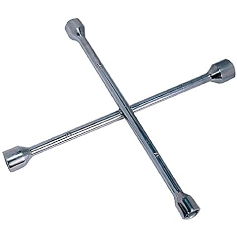 Silverline Cross Wrench with Four Sockets Cover