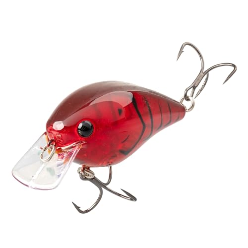 Leurre KVD Elite 2.5 Strike King silencieux équipé d'hameçons triples Mustad Triple Grip