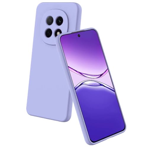 Image of Back Cover for Oppo F29 5G / F29 Pro 5G | Full Camera Protection | Premium Liquid Silicon Case | Flexible Bumper Case for Oppo F29 5G / F29 Pro 5G (Purple)