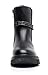Apakowa Kids Girls Chelsea Boots Fashion Combat Boots Side Zipper Booties (Little Kid/Big Kid)