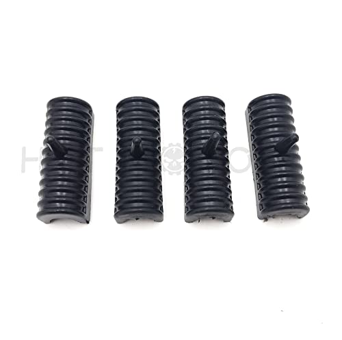 Cojines de soporte de caucho para alforjas rígidas compatibles con H-D Touring Road miniatura 1