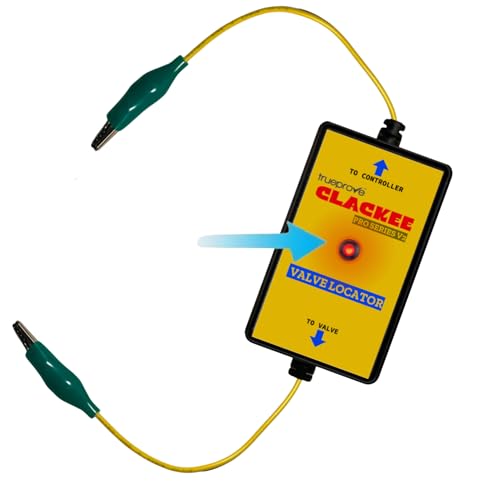 The Original Clackee PRO V2.1 Sprinkler Valve Locator Irrigation Buried Zone Finder Solenoid Clacker