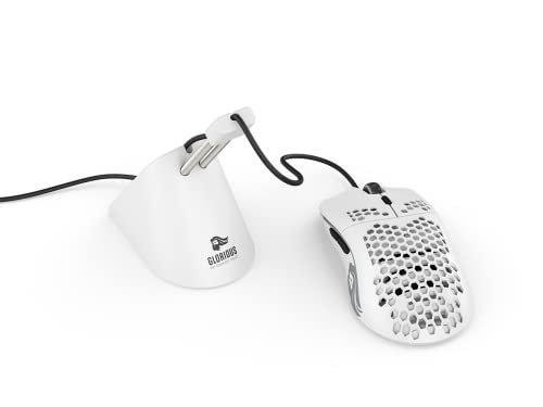 Image of GLORIOUS Gaming Mouse Bungee - Flexible Mouse Cable Management - Gaming Mouse Accessory (White)