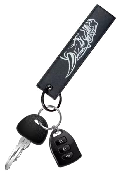 Image of Midnight Club Oni Mask Japan Japanese Car Racing Race JDM Drive Driver Crew Keychain Key Tag Chain Fob Ring