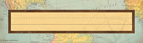 Teacher Created Resources Travel The Map Flat Name Plates (TCR857...