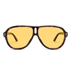 Brown Tortoise/Light Yellow Tint