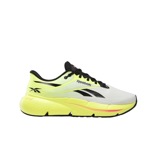 Reebok Men's Zignition Sneaker, Black/Electric Yellow, 10.5
