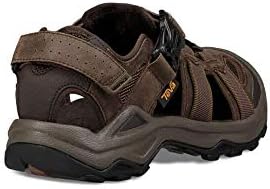 Teva Men's Omnium 2 Leather Fisherman Sandal, Turkish Coffee, 11 Medium US | Image 3