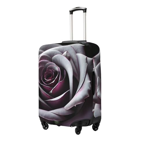 Gothic Rose Flower Print Luggage Suitcase Cover Protector Luggage Washable Covers With Concealed Zipper2