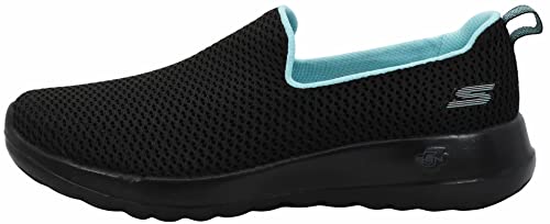 Image of Skechers Women's Go Joy Black /Aqua Walking Shoe 8 M US