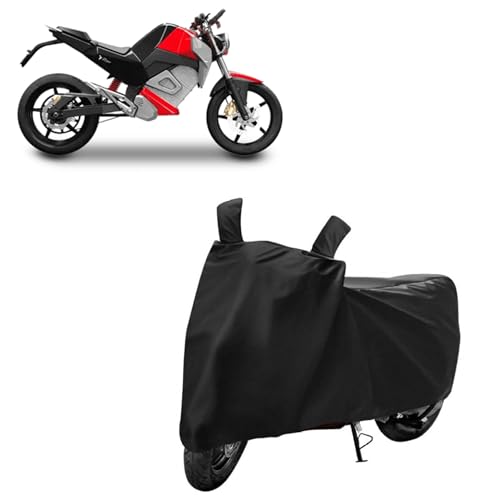Image of Kerwa Waterproof Bike Cover Compatible with Oben Rorr | Dust Proof, UV-Resistant, Mirror Pocket with Windproof Buckle Strap
