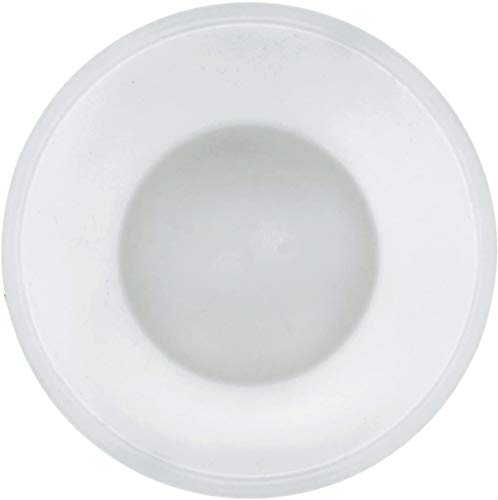 Image of Soap Dish Frosted Round Soap Holder for Bathroom (Pack of 2, glass, clear)