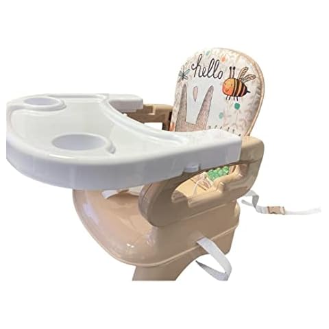 LADIDA Baby Booster Seat with Bunny Design Cover
