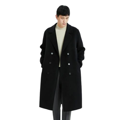 Manteau en laine cachemire homme style veste idéal pour le bureau