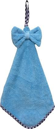 NEERAK Microfiber Hanging Hand Towel for Wash Basin, Kitchen Basin 300 GSM (Pack of 4) 1