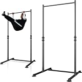 WASAI(ワサイ) 懸垂マシン ぶら下がり健康器 耐荷重120kg/10段階高さ調整/スリム設計 チンニングスタンド 公園の鉄棒 自宅フィット 室内鉄棒 (T31)