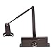 AmazonCommercial Door Closer,Size 4 with Standard arm, Dark Bronze, 2-Pack, UL Certified